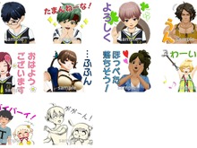 『ザンキゼロ』のLINEスタンプが新登場!ショウとミライの「バイバーイ!」を含む全40種 画像