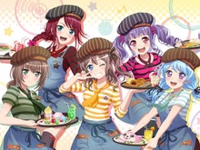 『バンドリ!』コラボカフェ第3弾オープン決定!各ドラムメンバーが描き下ろしイラストになって登場 画像