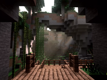 Win 10版『マインクラフト』美麗なレイトレーシング対応ゲームプレイ比較映像―これホントに『マイクラ』? 画像
