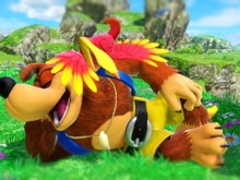 『スマブラSP』DLCファイター第3弾「バンジョー&カズーイ」の寝顔をお届け―相棒同士が寄り添う姿は可愛さの極み! 画像