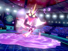 『ポケモン ソード・シールド』キョダイマックスした「ストリンダー」が公開!相手ポケモン全員を「どく」または「まひ」にする専用わざを所持 画像