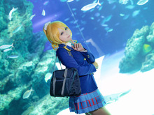 【コスプレ】「ラブライブ!」絢瀬絵里とロマンチックに水族館で…注目レイヤー・天音ありぃ【写真19枚】 画像