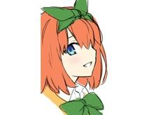 「五等分の花嫁」公式Twitterにて、TYPE-MOON・武内崇氏の「四葉」イラストがお披露目 画像