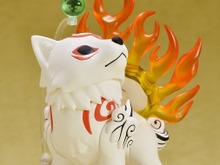『大神』「ねんどろいどアマテラス」が凛々しいのに可愛い! イッスンはクリアパーツで再現─彩色原型を公式Twitterで公開 画像