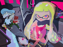 『スプラトゥーン2』本日14日はバレンタインデー！仲良さげな3号と8号の姿に癒される… 画像