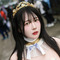 【コスプレ】韓国美女の純白ドレスが妖艶の一言！はち切れんばかりの美ボディ【写真9枚】