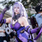 【コスプレ】黒ストッキングが魅せるエレガントさとミステリアスな雰囲気がいい！『崩スタ』ブラックスワンが艶のある美しさを披露【写真9枚】