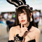【コスプレ】白い網タイツとハイヒールが似合う！台湾美女の美脚が際立つバニーガール姿に見惚れてしまう【写真7枚】