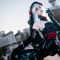 【コスプレ】編みタイツとハイヒールで美脚が際立ちまくり！『第五人格』心理学者の漆黒のドレスが幻想的な佇まい【写真8枚】