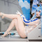 【コスプレ】『NIKKE』ヘルムの全力美脚ポージングにうっとり！シースルの上着もドキドキな夏衣装で魅せる【写真8枚】