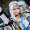 【コスプレ】『NIKKE』ネオンがフレッシュさ全開！公式ブースに立ちたい美少女の夢は叶うのか【コミケ106】