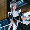 【コスプレ】ニーハイ×清楚なメイド衣装が似合いすぎ！美女レイヤーの月海つくねがマジカルメイド姿で魅了する【写真8枚】