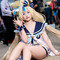 【コスプレ】ムッチムチな太ももと愛らしい表情にグッときた！インドネシア美女による「サバ・サメコ」の夏衣装がキュートすぎる【写真8枚】