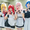 【コスプレ】キャラの個性を感じさせる雰囲気作りと絶対領域に注目！「ぼっち・ざ・ろっく!」メイド併せが眼福の可愛さ【写真27枚】