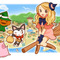 ガンホー、モバゲータウンで『ココ魔女!～ここは魔女のいる街～』のサービス開始