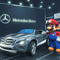 マリオがベンツに乗りこなす！まさかのコラボTVCMが公開 ― 『マリオカート8』に「GLA」カートも登場