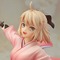 漫画「コハエースEX」の「桜セイバー」がフィギュア化、桜をイメージした袴のあざやかなカラーが印象的
