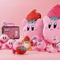 “カービィ×いちご”の限定デザインがとってもキュート！70cmの特大ビーズクッションも当たる「VERY STRAWBERRY in ナムコ」開催決定