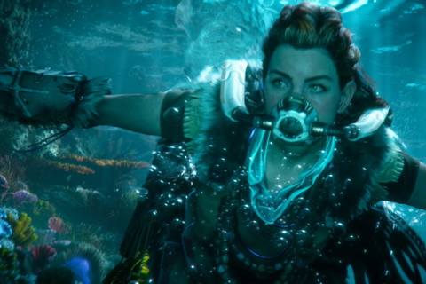 PS5『Horizon Forbidden West』では水中戦も可能に！？ 新機械獣やサイレンスも登場した発表映像の注目ポイント7選 画像
