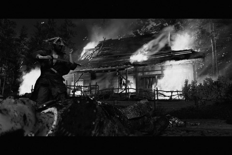 『Ghost of Tsushima』白でもなく黒でもない世界で、サムライは斬る─フォトジェニックな黒澤モードを研究する 画像