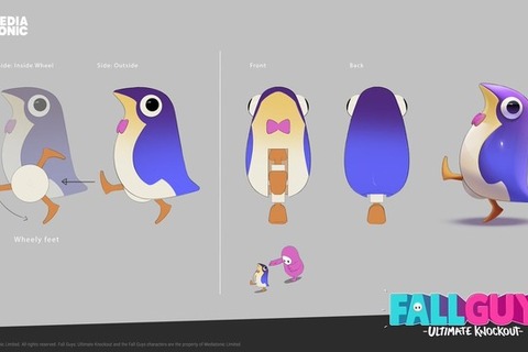 『Fall Guys』謎のペンギンの画像公開―詳細は「The Game Awards 2020」で発表？ 画像