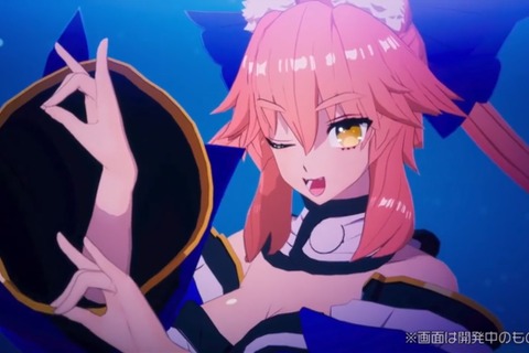 『Fate/EXTRA Record（仮称）』に「玉藻の前」参戦が正式に決定─リメイク版宝具シーンはまさに圧巻！ 画像