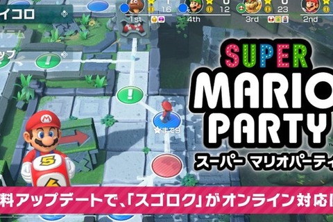 スイッチ『スーパー マリオパーティ』収録ゲームの大半がオンライン対応となる無料アップデート配信 画像