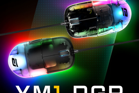 Endgame Gearの軽量ゲーミングマウス「XM1 RGB」発売─RGBライティング＆スケルトン仕様がクール！ 画像