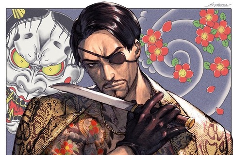漢を極めてる『龍が如く』“真島の兄さん”に「カッコいい」の悲鳴続出！ 虎龍氏によるイラストが3万いいね超え 画像