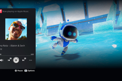 PS5が「Apple Music」に対応開始！9,000万曲以上の楽曲がゲームプレイ中に再生可能 画像