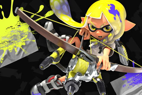 『スプラトゥーン3』新ブキ“弓”の正式名称は「ストリンガー」！地上では「ヨコ射ち」、空中では「タテ射ち」に姿勢が変化 画像