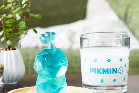 『ピクミン4』の新キャラを自宅で作ろう！可愛い「氷ピクミン」が作れる製氷器＆コップが発売 画像