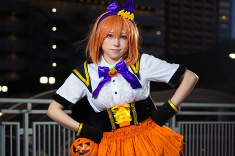 【コスプレ】「五等分の花嫁」元気いっぱいのハロウィン衣装・中野四葉が可愛い！人気レイヤー・まるすけ【写真10枚】 画像