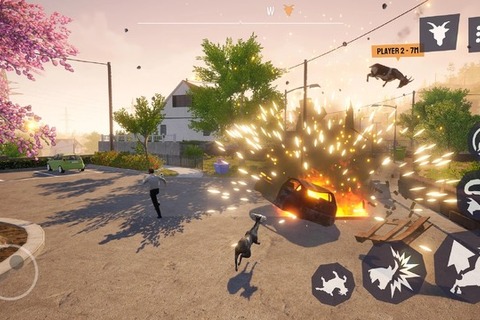 家族団らん中でもヤギ大暴走！人気ヤギシミュ続編『Goat Simulator 3』iOS/Android向けにも配信開始 画像