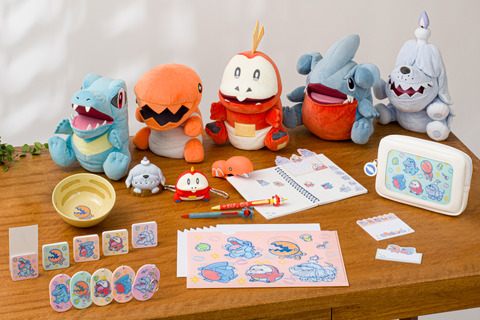 口を大きく開けたワニノコのパペットがかわいすぎる…『ポケモン』より「かみつく」がテーマのグッズがポケセンオンラインにて発売！ホゲータ、フカマルに噛みつかれたい 画像