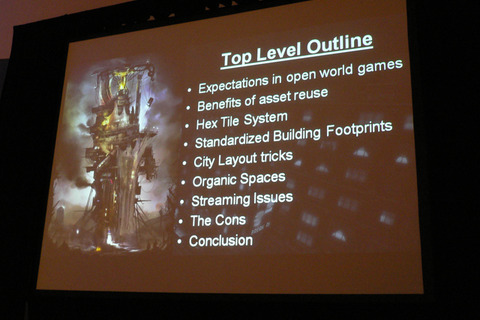 【GDC2010】巨大なオープンワールドゲームを少数精鋭チームで作る方法・・・『inFAMOUS』開発元 画像