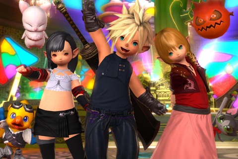 ティファやエアリスが“ララフェル”に…？『FF7 リバース』の発売を記念して『FF14』公式アカウントがお祝い画像を投稿 画像