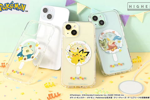 寝ているカビゴン&ピカチュウが可愛い…！『ポケモン』デザインの高機能スマホケースが5月下旬より順次発売 画像