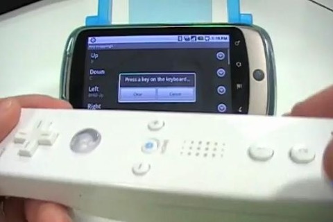 Wiiリモコン＋携帯電話で快適操作－AndroidとWiiリモコンを接続 画像