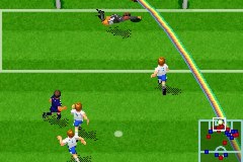 ジーモード、リプレイ保存もできるサッカーゲーム『レインボーストライカー2010』をiモード向けに配信 画像