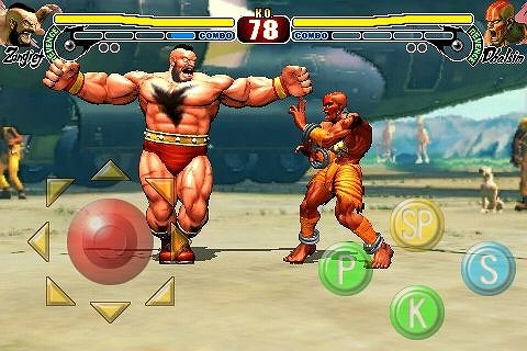 iPhone/iPod Touch版『ストリートファイターIV』ザンギエフ参戦決定！キャミィと同時に登場 画像