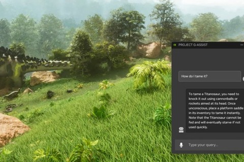 ゲームが攻略できないよ、助けてAI!NVIDIAがAIによるゲームアシスタント機能「G-Assist」開発中 画像