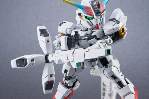 メイン武装の“バリアブルロッドライフル”はSDガンプラでも存在感抜群！発売迫る「SDCS ガンダムキャリバーン」の新たな商品画像が到着 画像