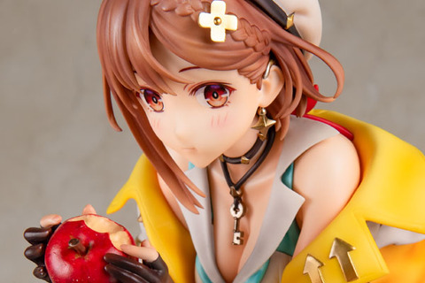 可愛らしいもぐもぐ顔！『ライザのアトリエ2』よりリンゴを食べる「ライザ」が1/6スケールフィギュアに 画像