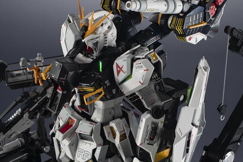 「解体匠機 νガンダム」の専用オプションパーツ「武装強化プラン」が新登場！試作ビーム・ライフルやシールド、インコムなどの装備を収録 画像