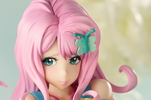 「マイリトルポニー」が美少女フィギュアに！山下しゅんや氏による可愛らしい「MY LITTLE PONY美少女 フラッターシャイ」再販分の予約は10月15日まで 画像