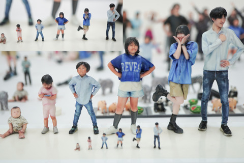 “人生の思い出”をリアルなフィギュアに!3Dプリントサービス「メモアドール」が販売開始 画像