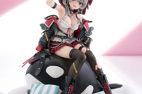 ホロライブ・沙花叉クロヱのフィギュアが予約受付中！パンキッシュな衣装も忠実に再現、フードやジャケットは着脱可能 画像