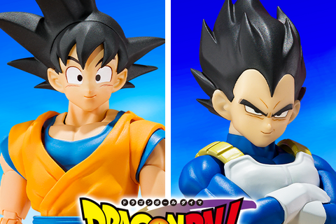 新作アニメ「ドラゴンボールDAIMA」より「孫悟空」と「ベジータ」がS.H.Figuartsに！各種パーツでそれぞれの必殺技がクールに決まる 画像