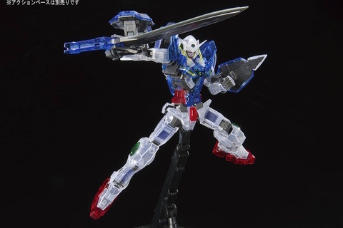 「MG エクシア」がクリアカラーでガンダムベースに登場！約2万円の「RG サザビー[メカニカルコアメッキ]」など、限定ガンプラが一挙公開 画像